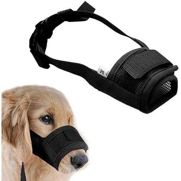 Pet Dog Adjustable Bark Bite Chewing